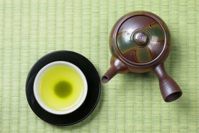 萬古焼の紫泥急須