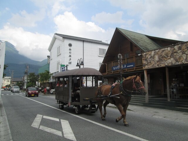 湯布院の観光辻馬車