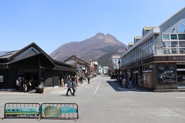 湯布院の街並み