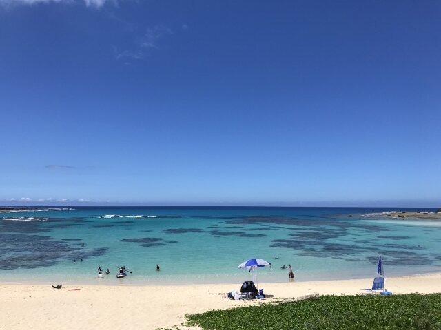 奄美大島の土盛海岸