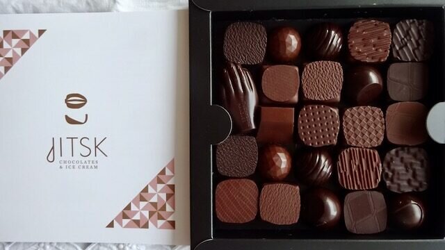 ベルギー・アントワープのショコラトリー「JITSK」のチョコ