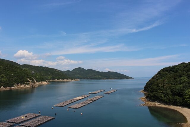 日生の牡蠣の養殖