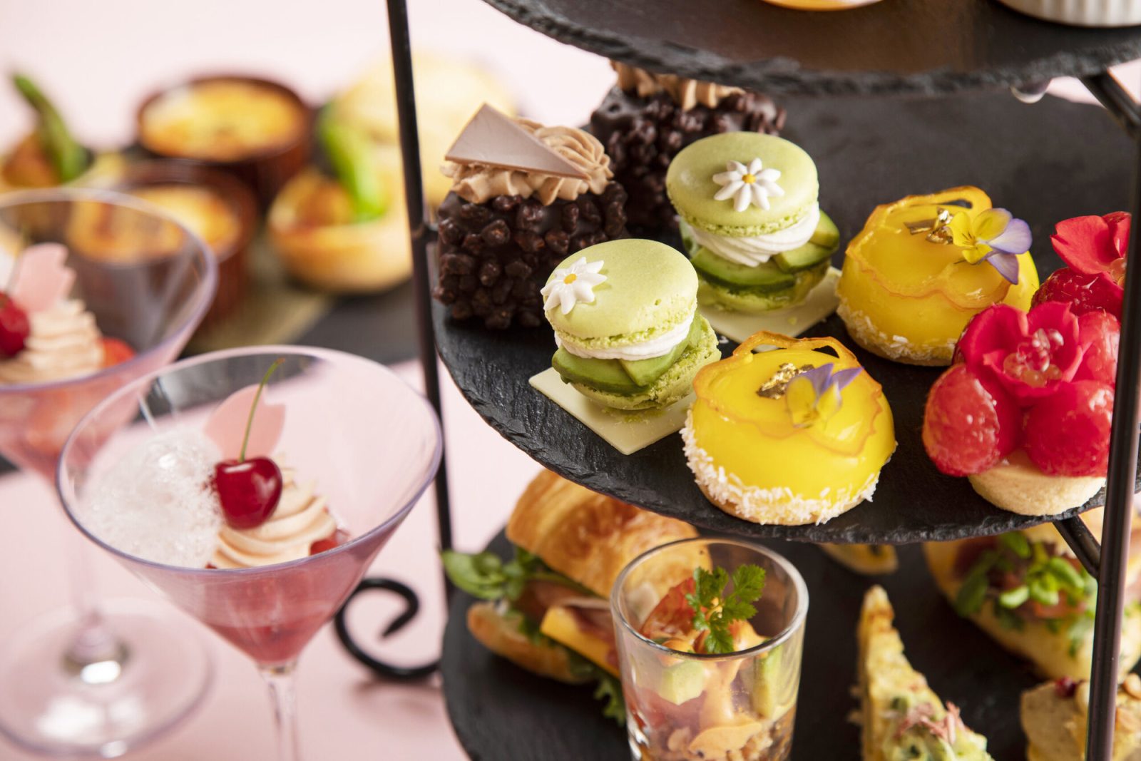 グランドプリンスホテル新高輪のアフタヌーンティー「Vege-genic Afternoon Tea」