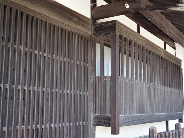 京町家の格子