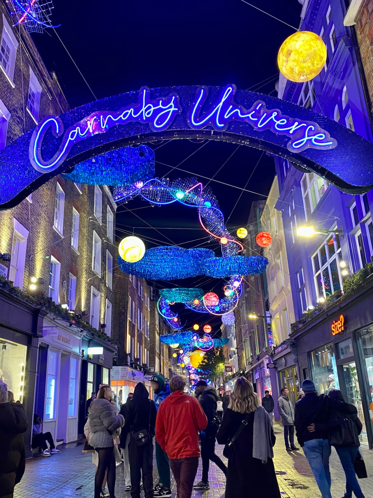 ロンドンのカーナビー・ストリート(Carnaby Street)