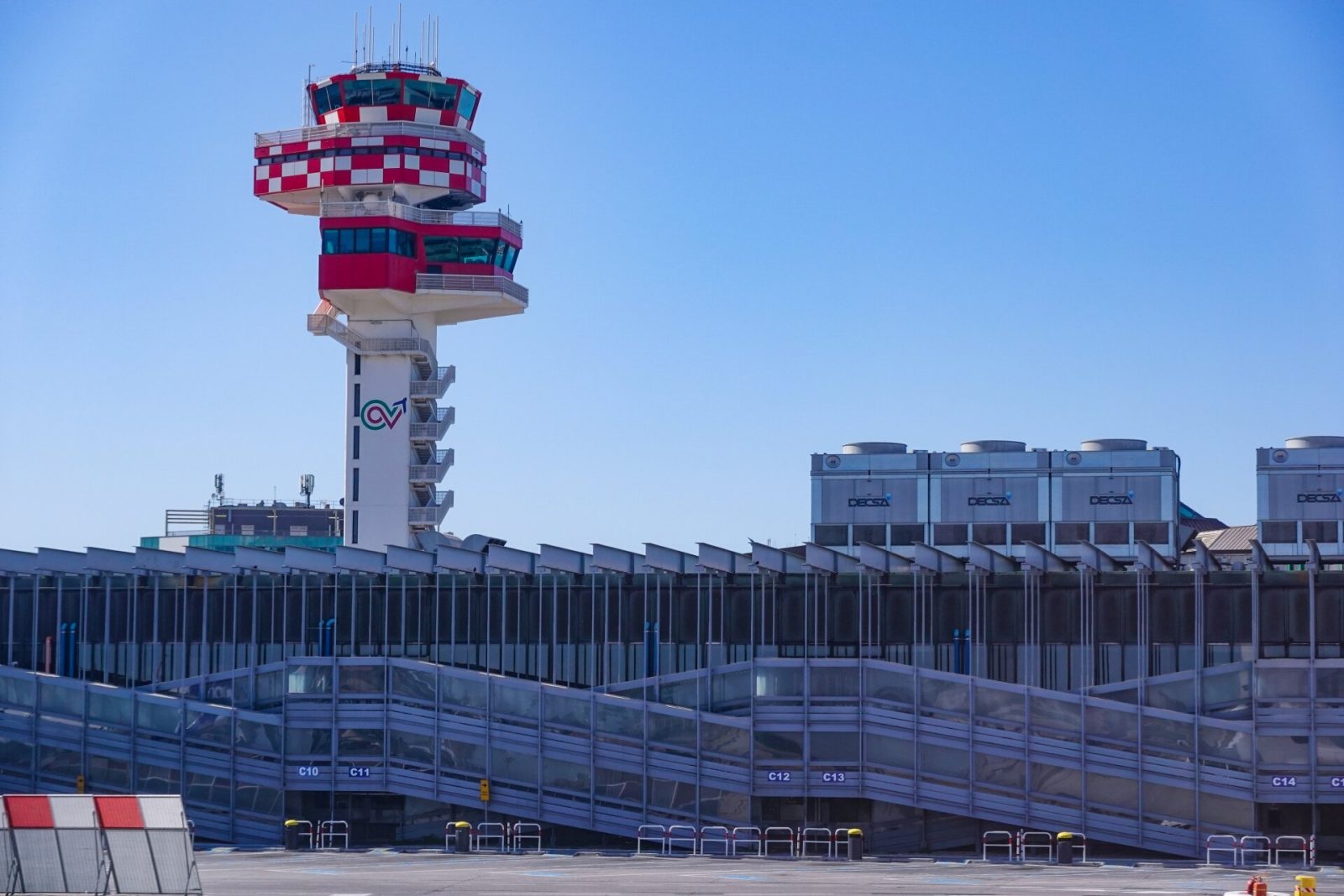 イタリア、ローマのレオナルド・ダ・ヴィンチ国際空港(フィウミチーノ空港)