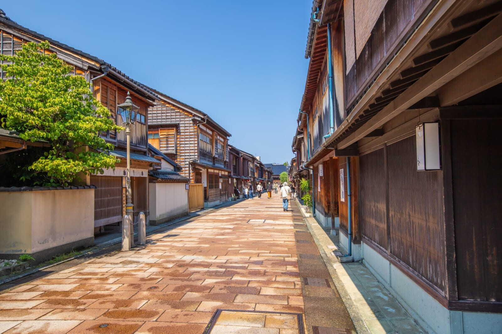 石川県・金沢市 ひがし茶屋街の風景